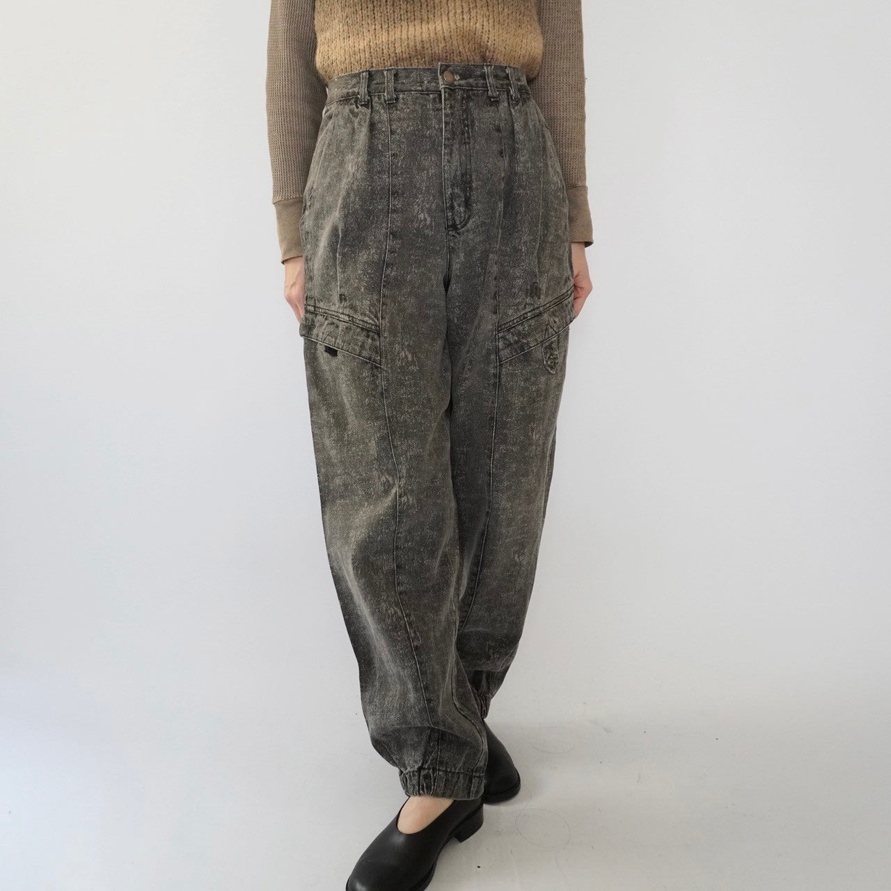 90s Design Wide Denim