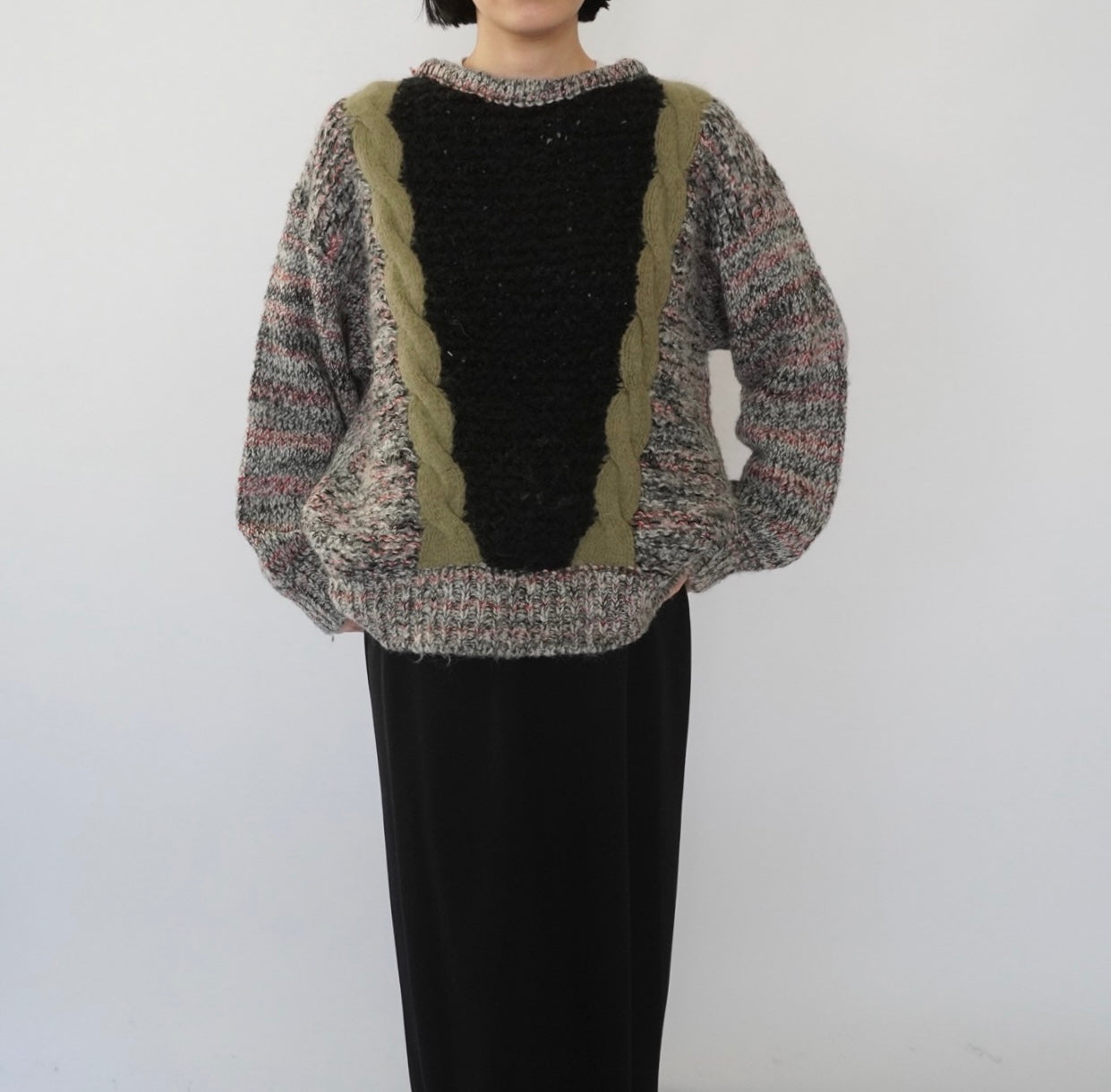 80s "Valentino Jeans" Design Knit Made in Italy