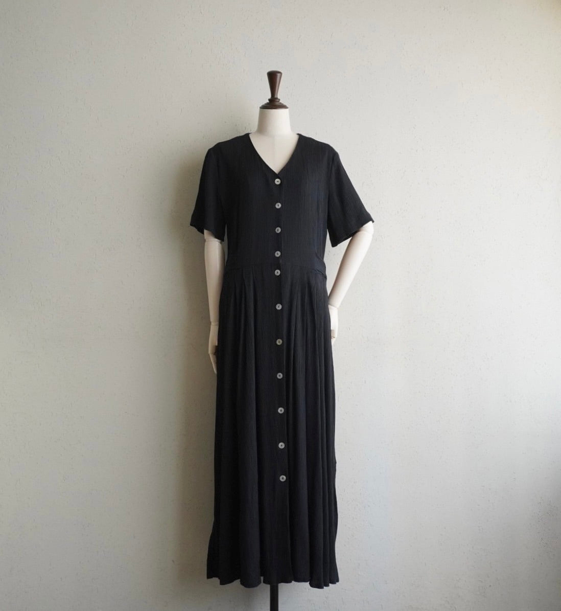 90s EURO Black Maxi Dress