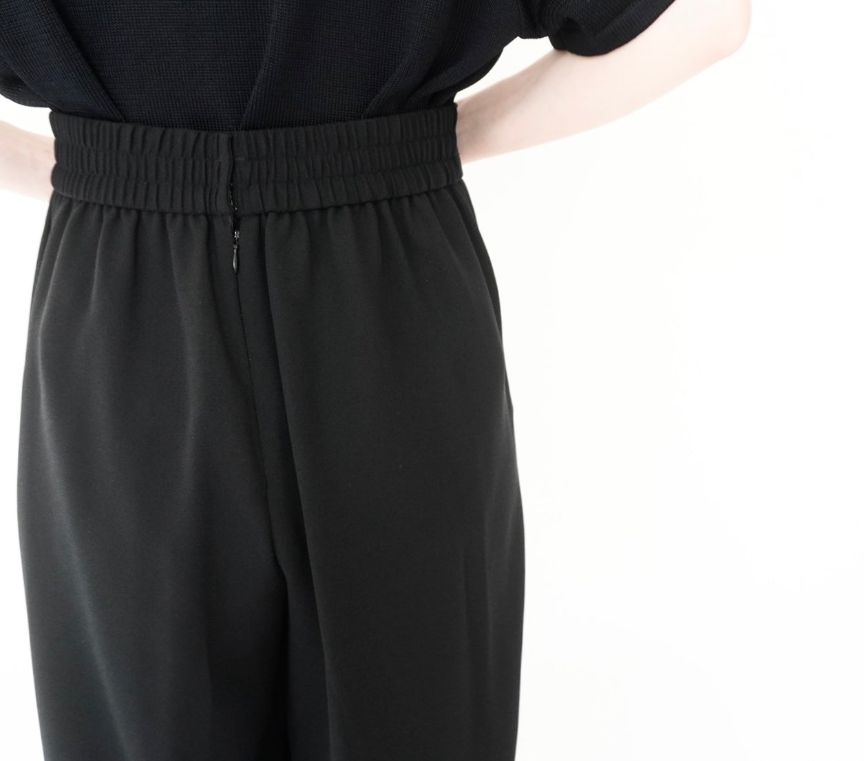 90s Black Wide Pants