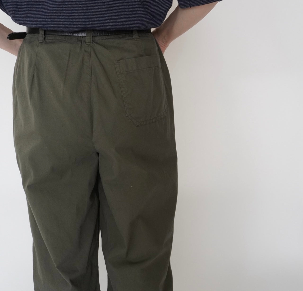 90s Cotton Wide Pants