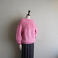 80s Ribbed Design Knit