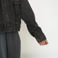 80s Black Denim Jacket