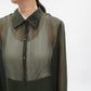 90s Sheer  Shirt