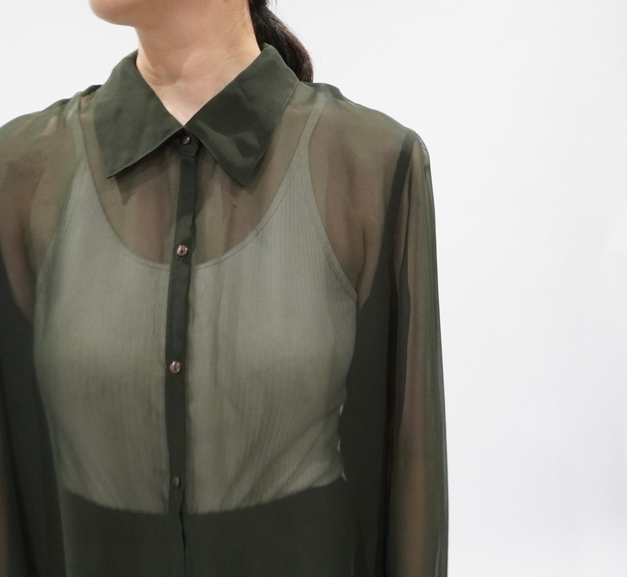 90s Sheer  Shirt