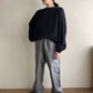 90s Black Sweater Made in USA