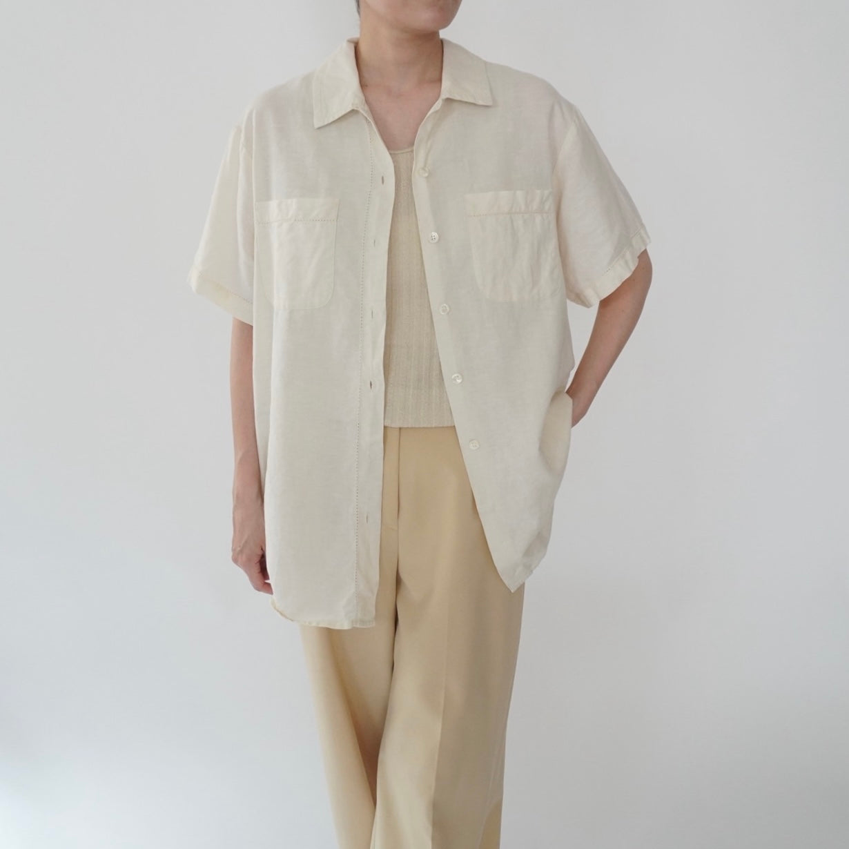 90s Linen Shirt