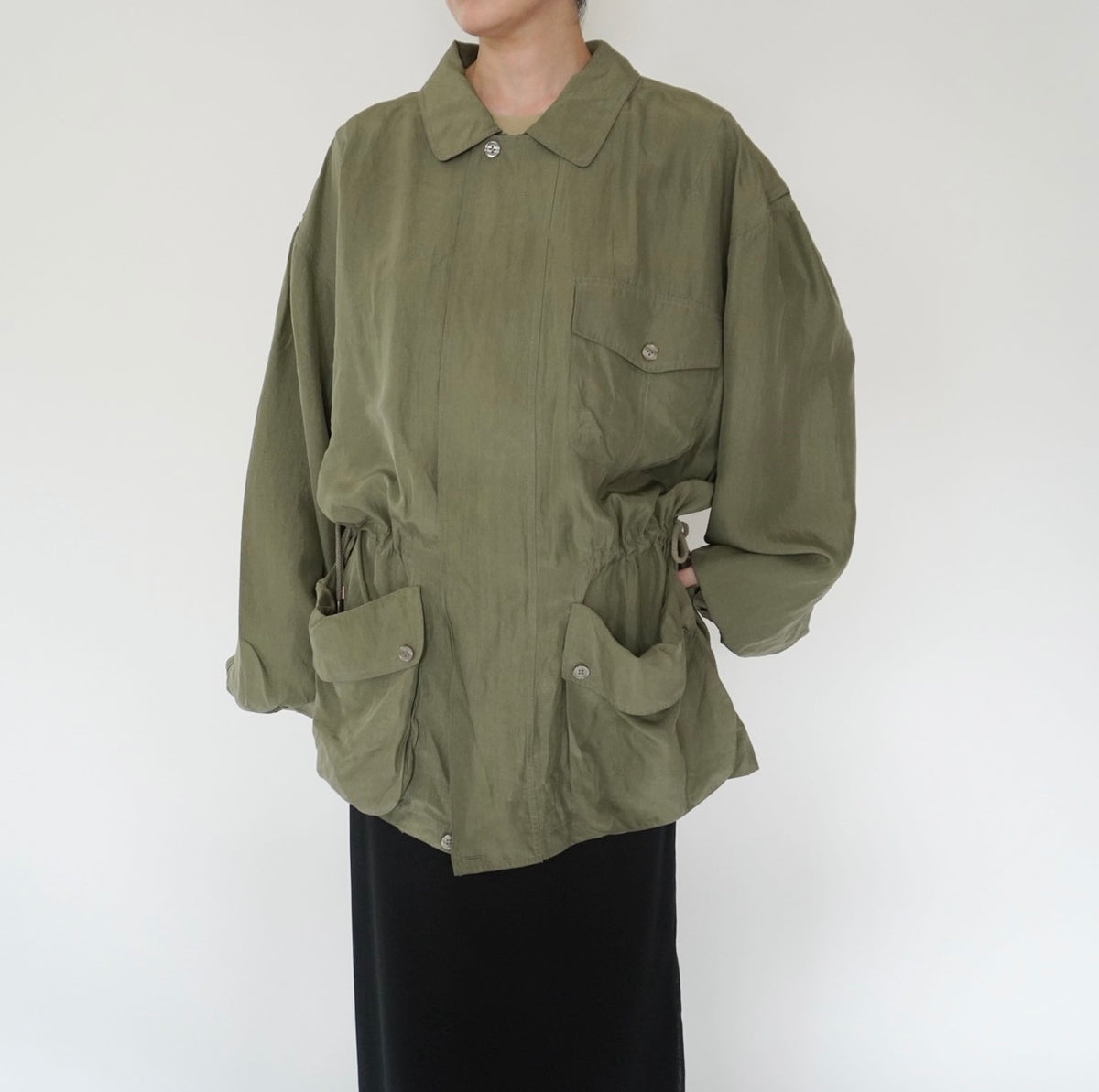 90s Silk Light Jacket