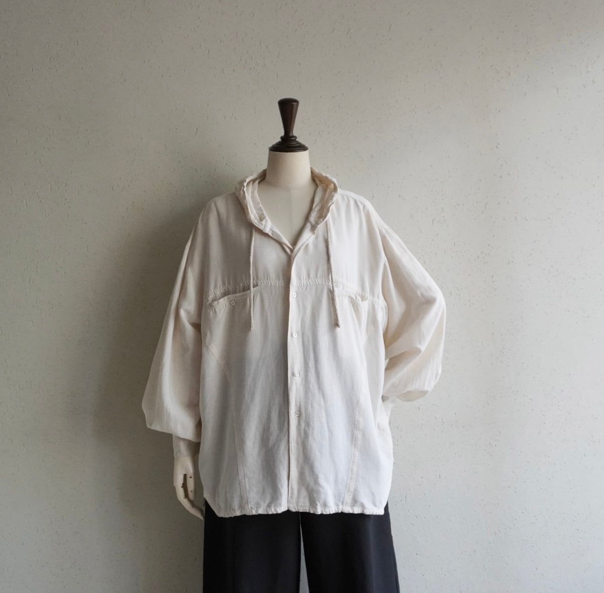 90s Hooded Shirt Made in Italy