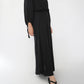 90s EURO Design Black Dress