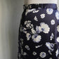 90s Floral Print Skirt