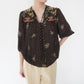 70s Printed Blouse