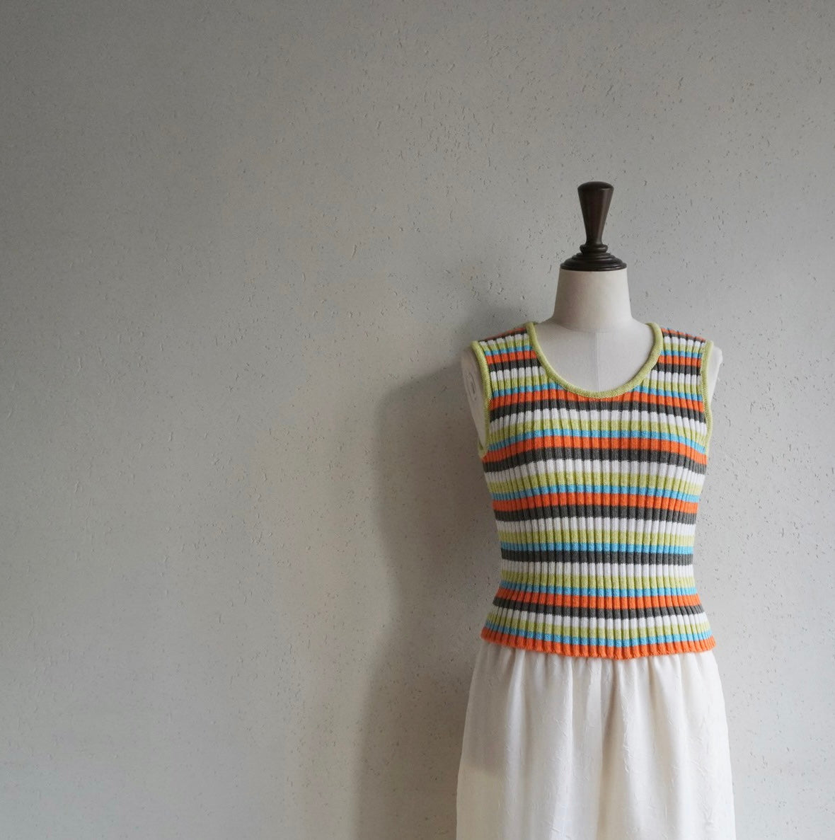 90s Multi Striped Top
