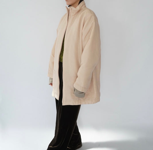 90s Silk Puffer Jacket