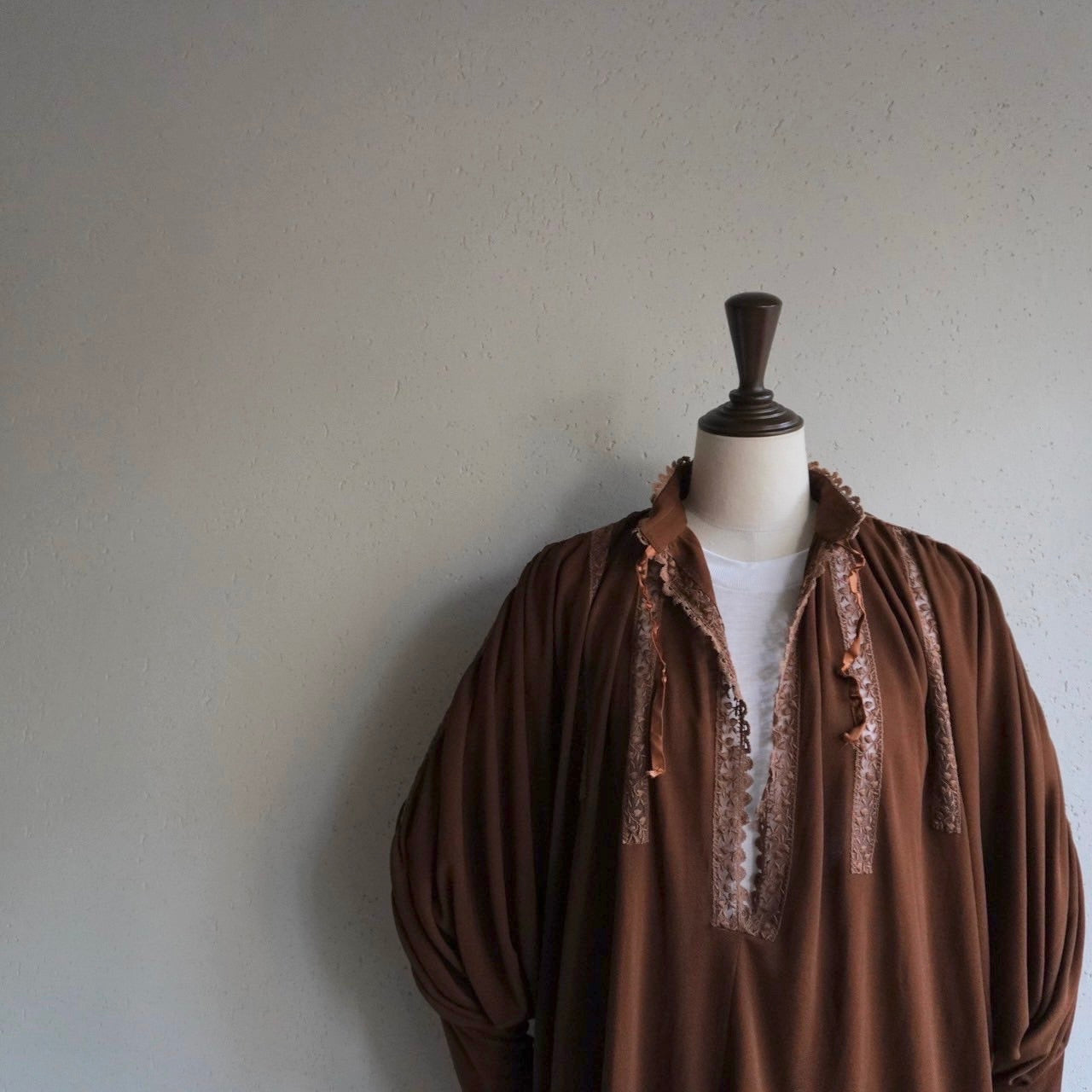 70s"Marisa Martin" Blouse Made in England