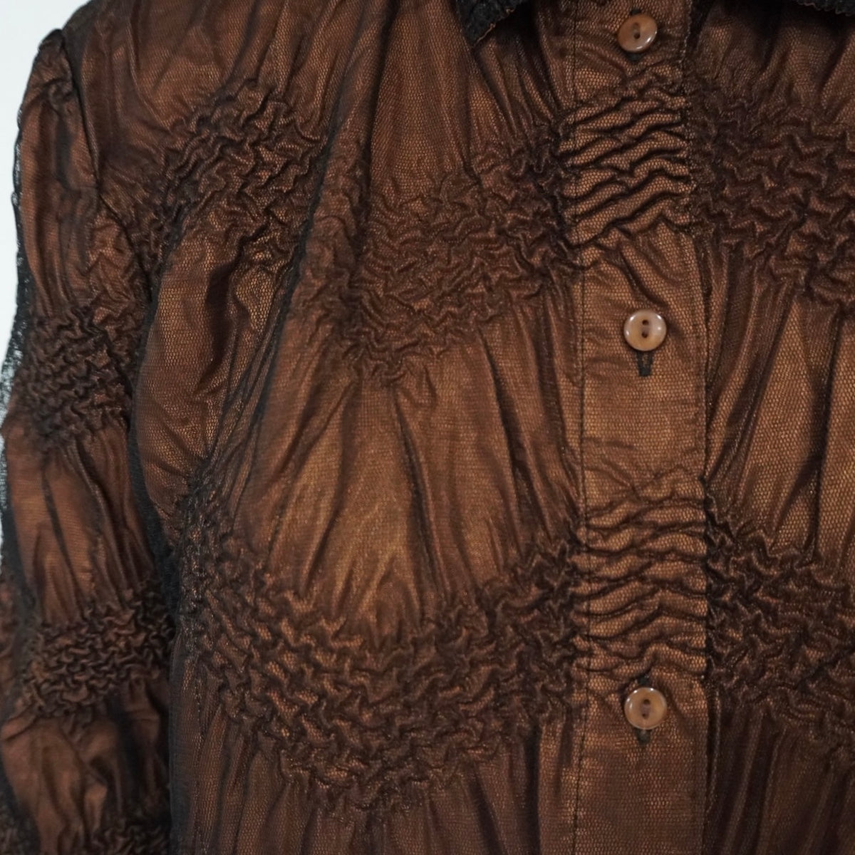 90s Pleat Design Shirt