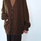 80s Brown Cardigan