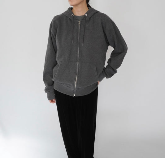 00s "Hanes" Zip up Hooded Sweater