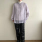 90s Purple Sheer Top