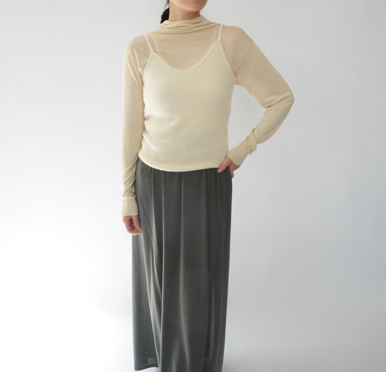 90s Angora Knit Camisole Top