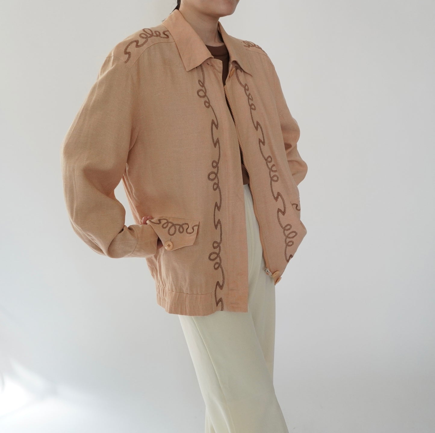 80s Stitch Design Jacket