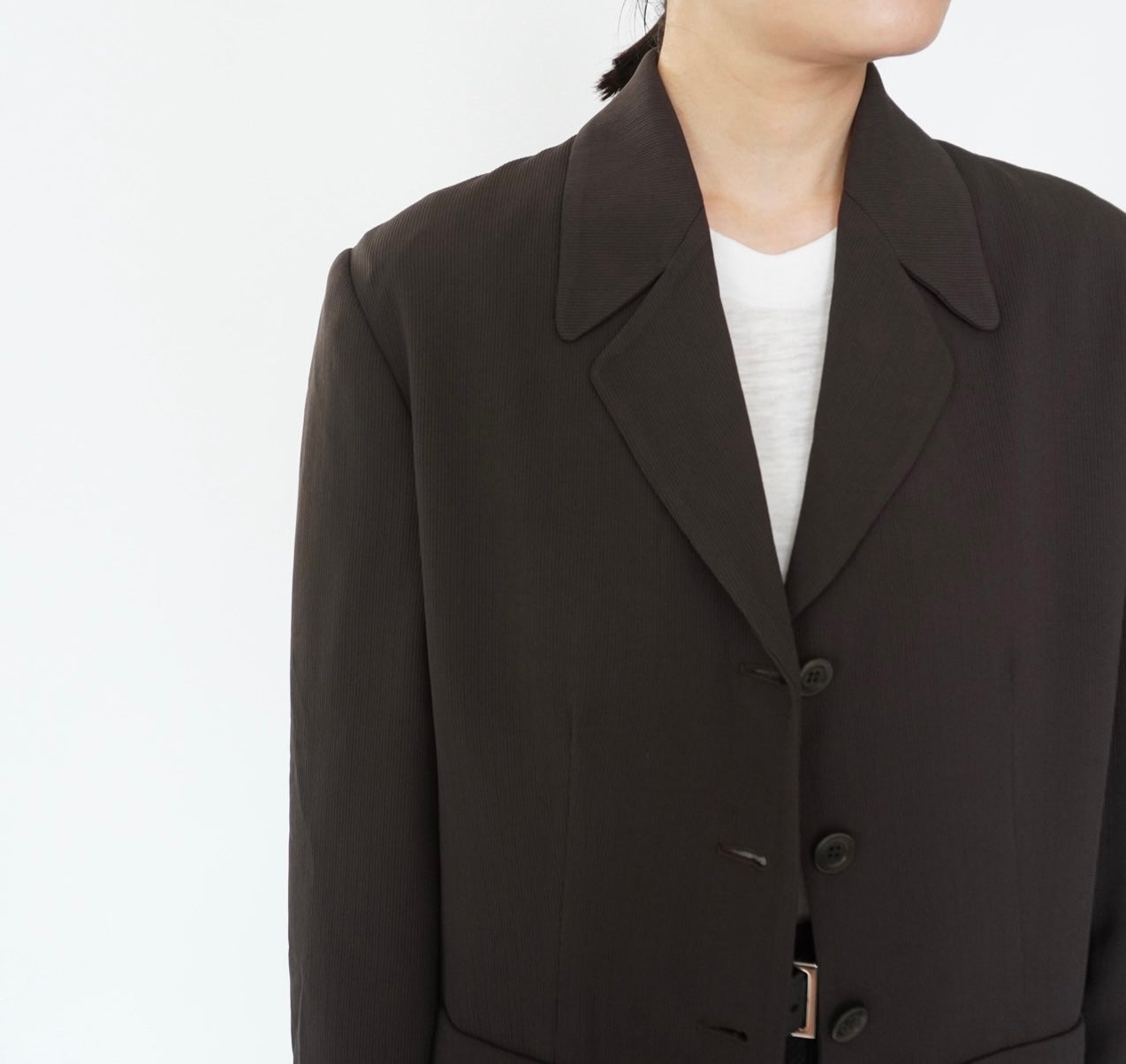 80s Brown Jacket Made in USA