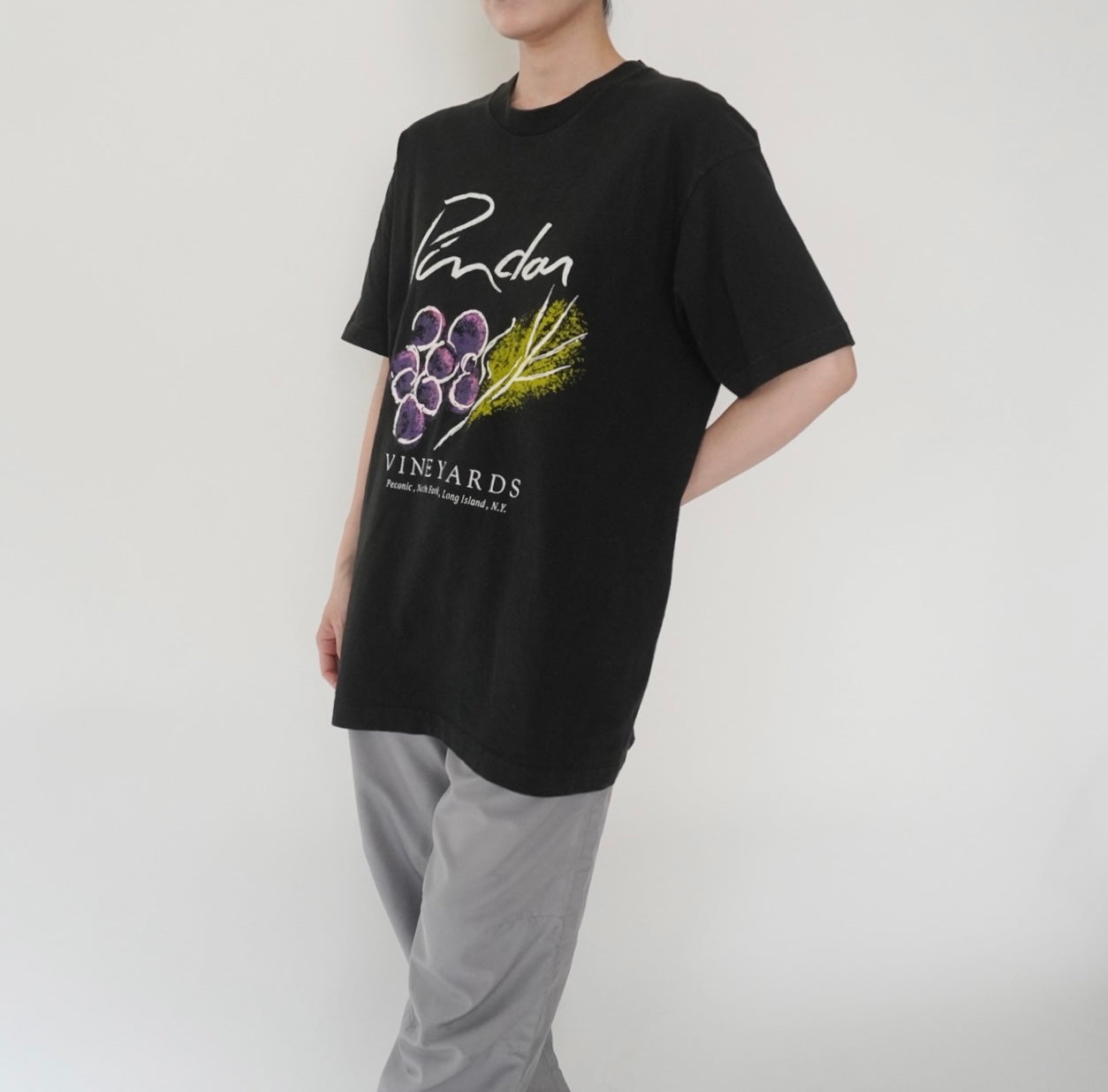 90s "Pindar Vineyards" Printed T-shirt Made in USA