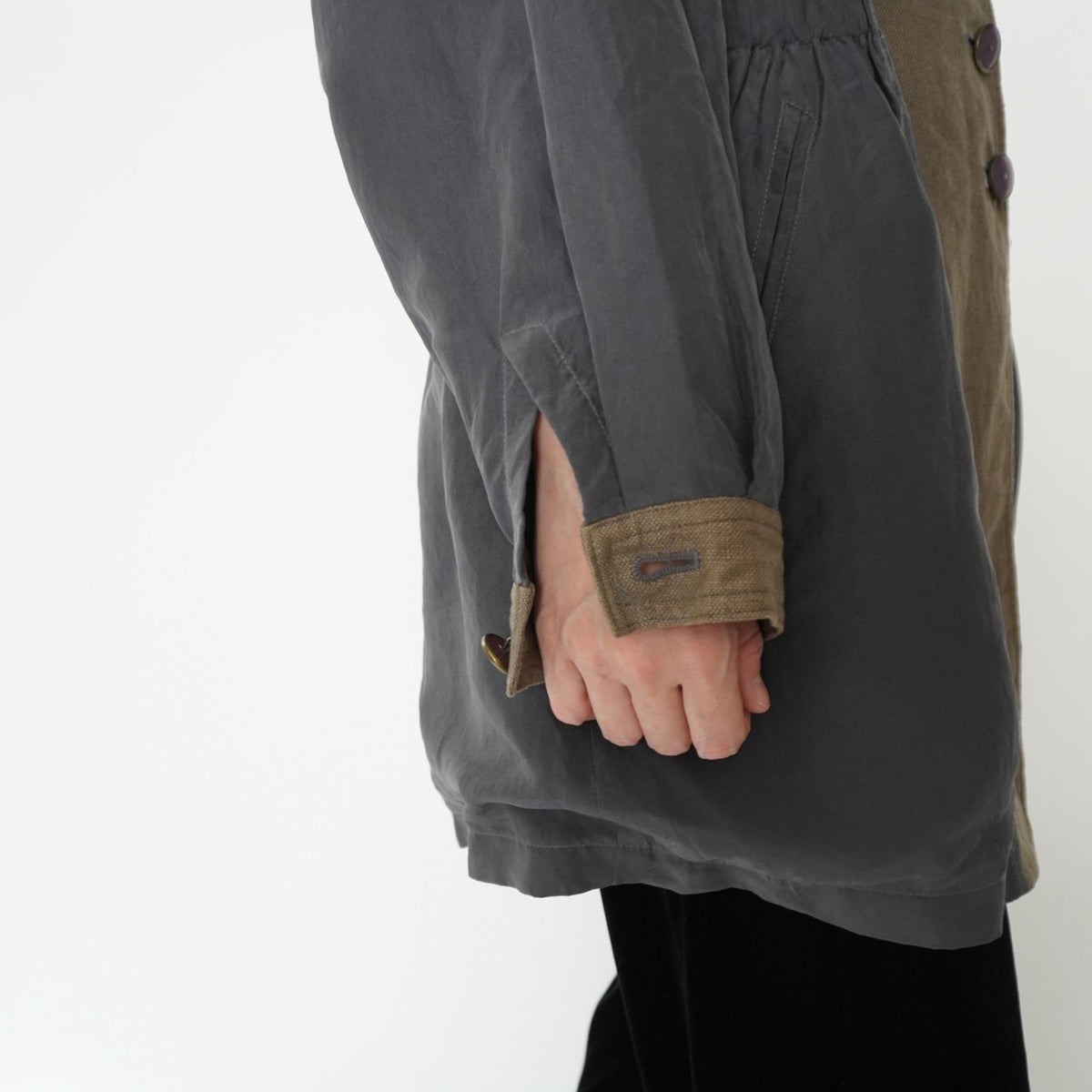 90s EURO Silk Linen Jacket