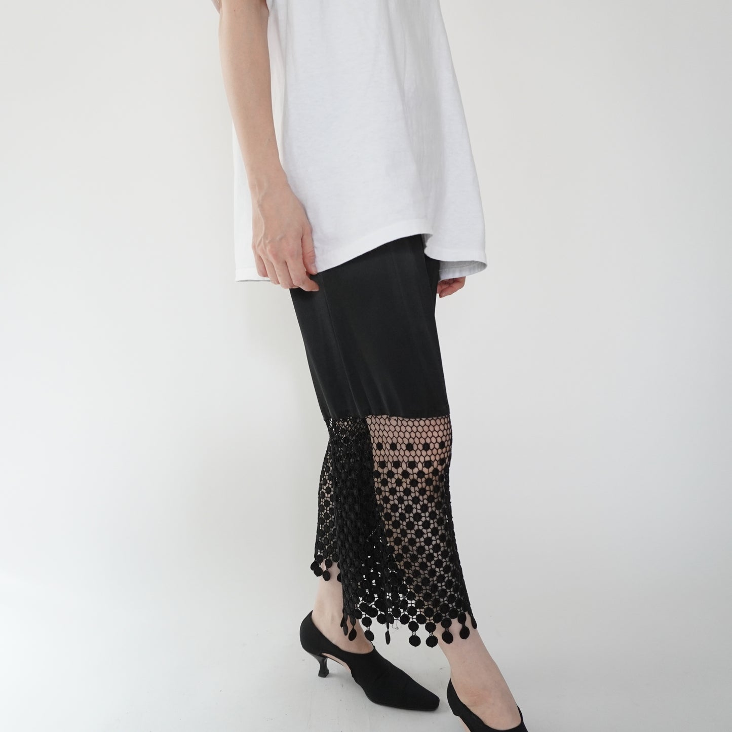 90s Crochet Design Pants