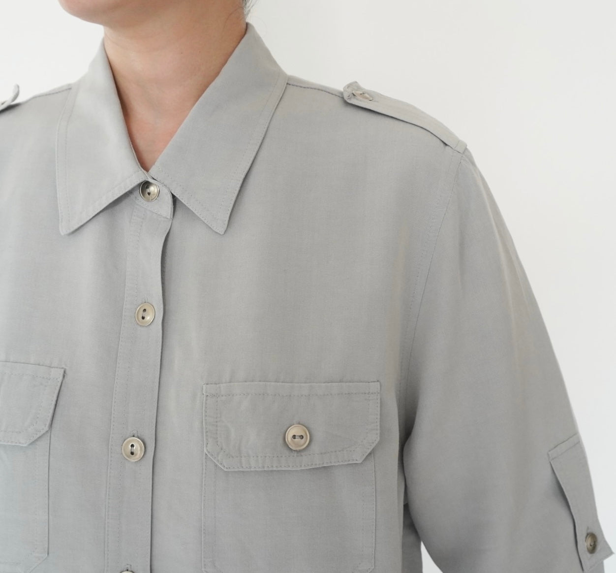 90s Design Rayon Shirt