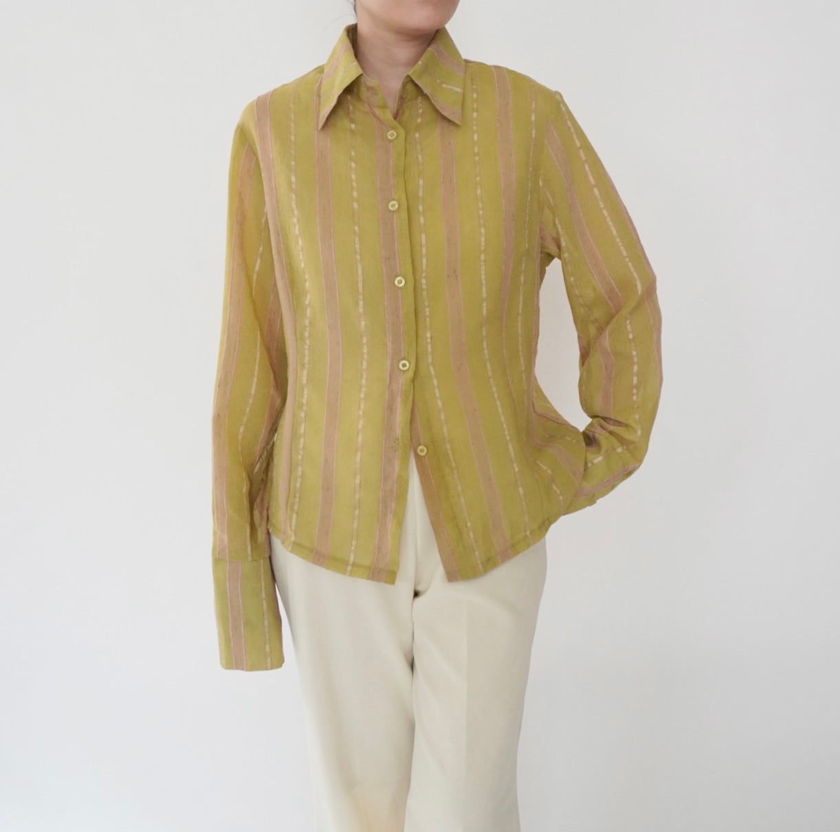 90s Striped Shirt