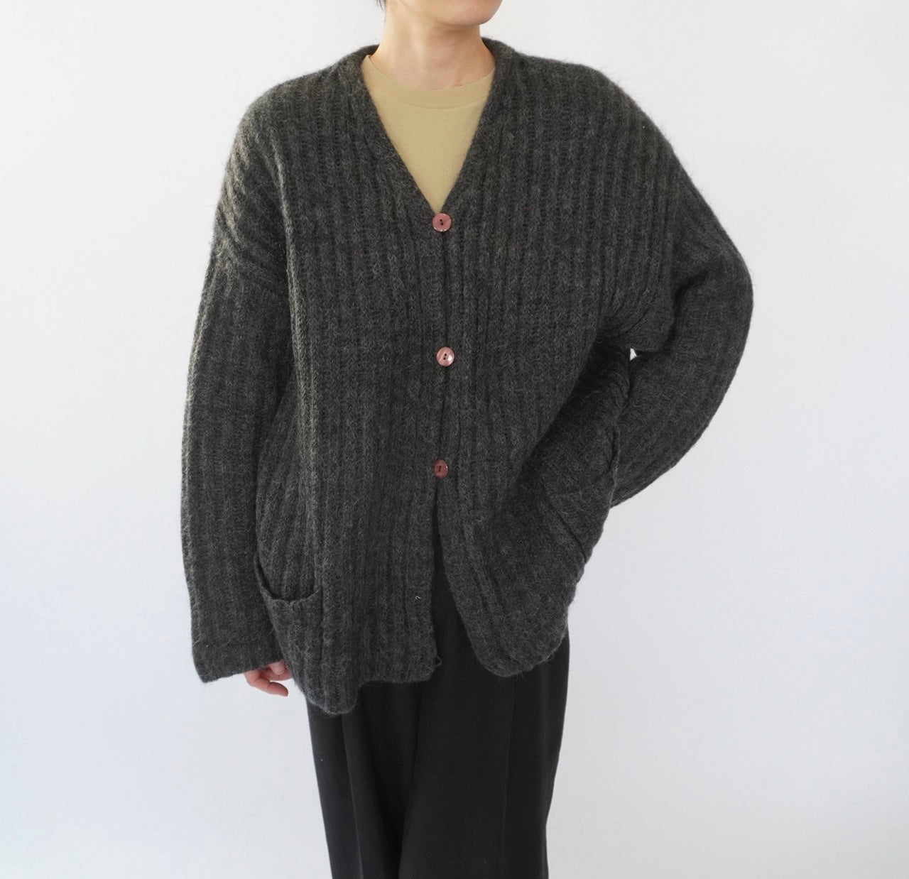 90s Mohair Knit Cardigan
