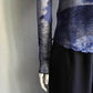 Mesh Blue Top