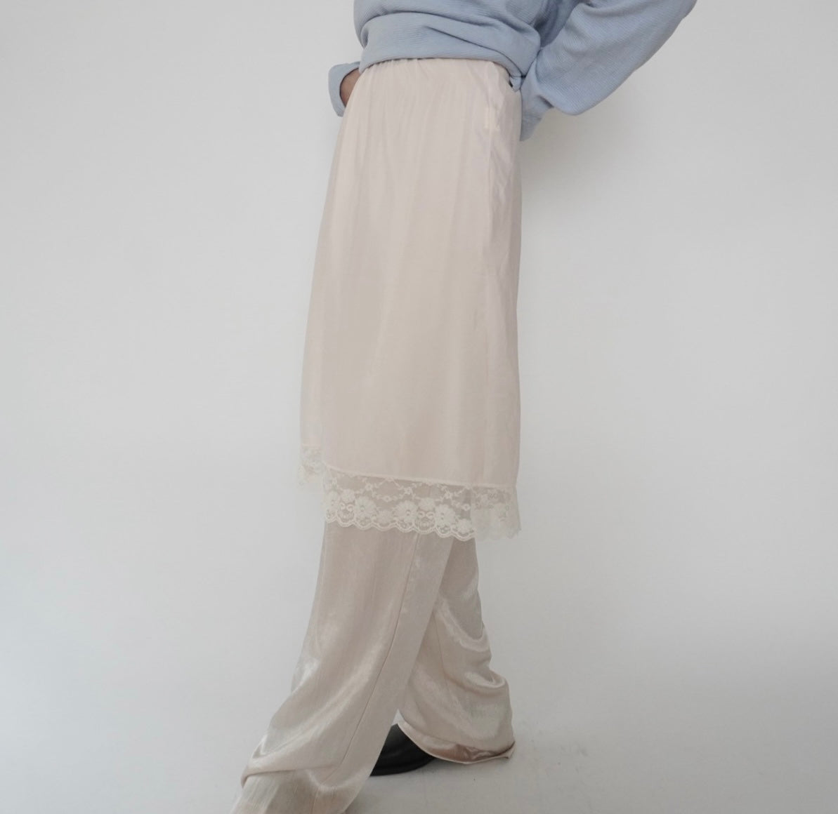 90s "Christian Dior" Slip Skirt  Made in USA