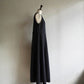 90s EURO Black Sleeveless Dress