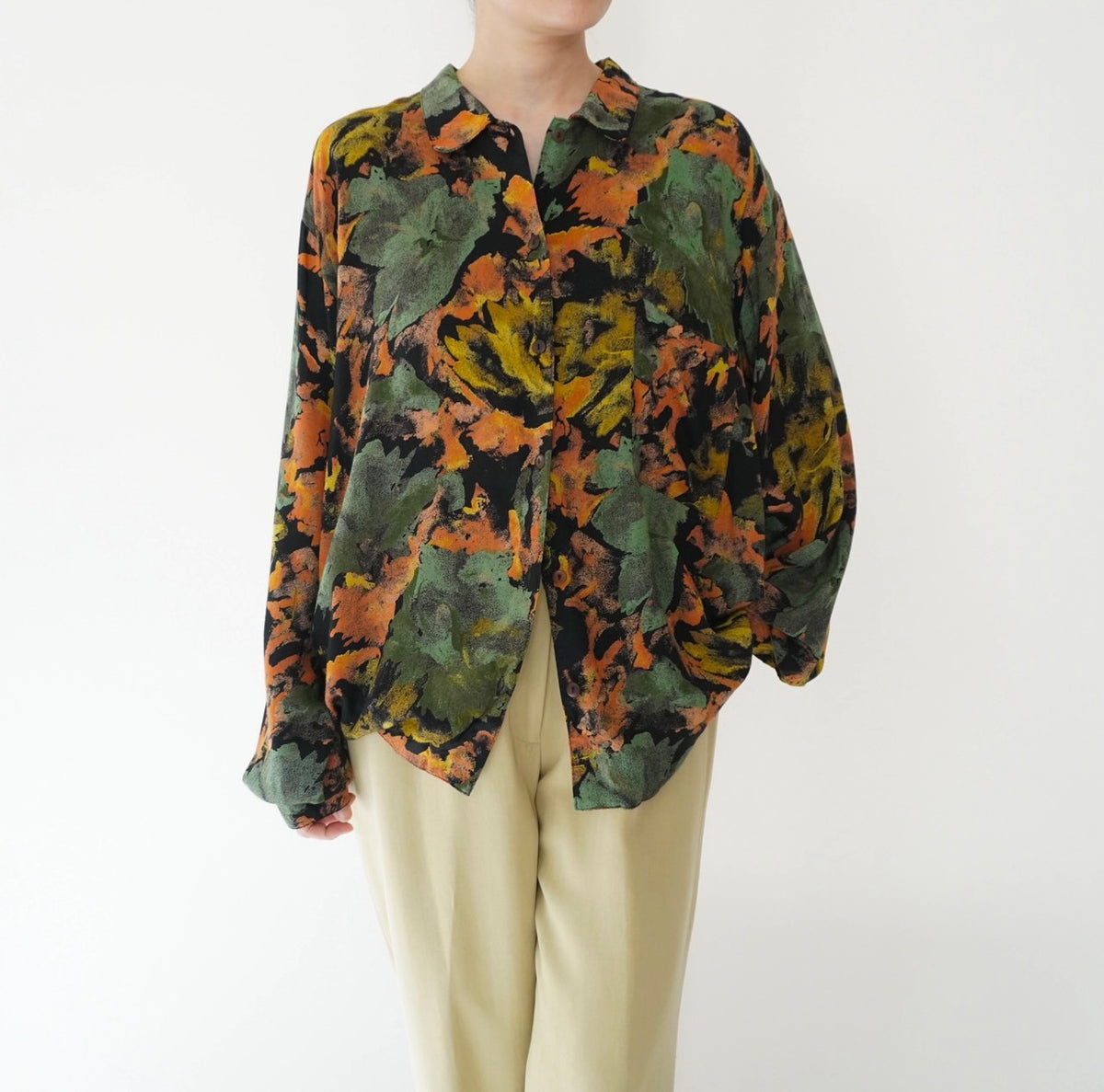 90s EURO Printed Shirt