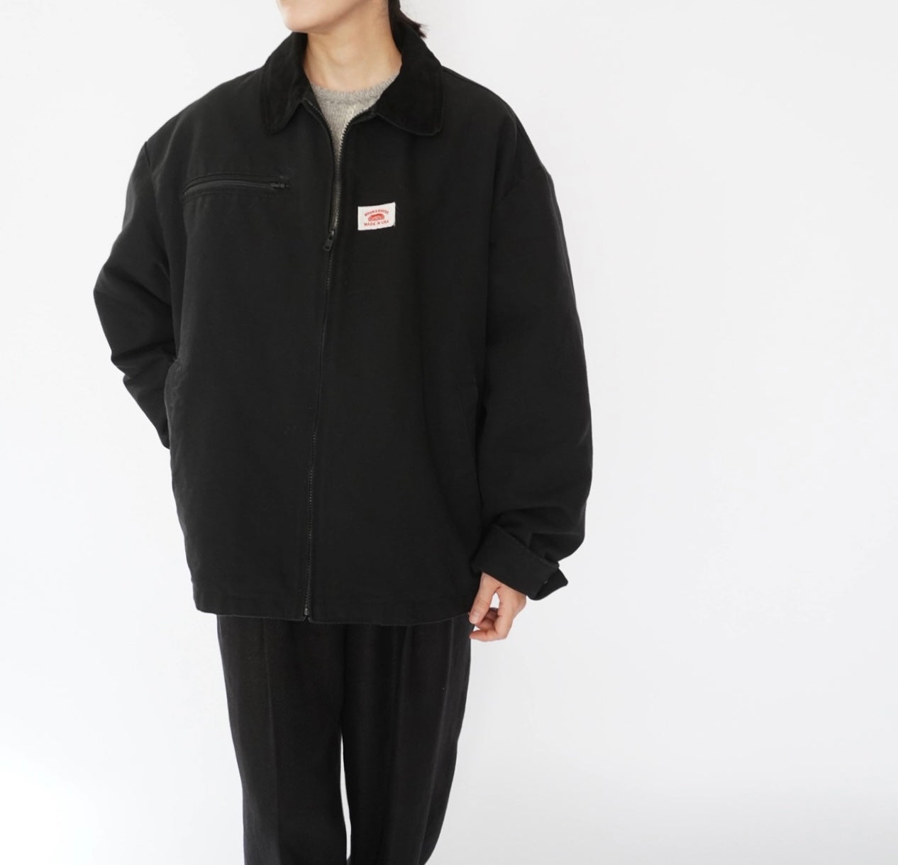 90s "ROUND HOUSE" Jacket Made in USA