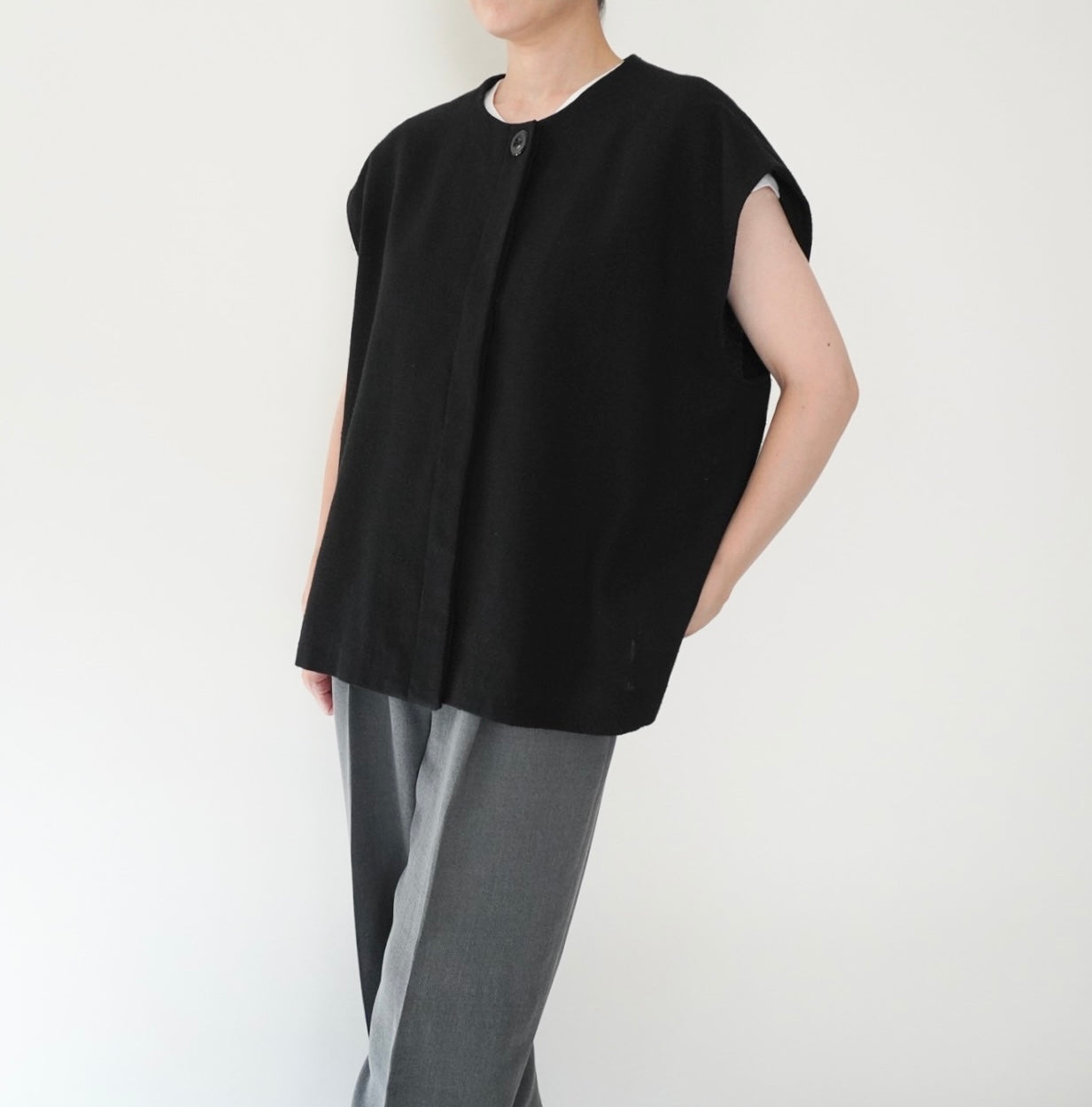 80s Boxy Top,Vest