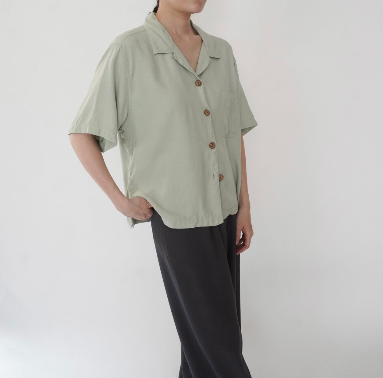 90s Silk Shirt