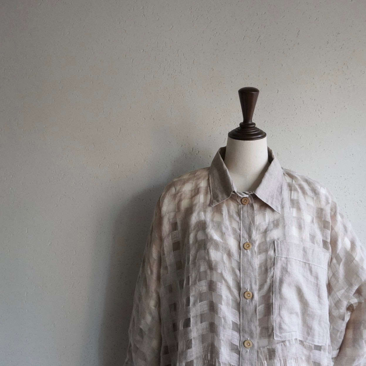 90s Sheer Shirt Made in Italy