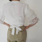 80s Lace Design Blouse
