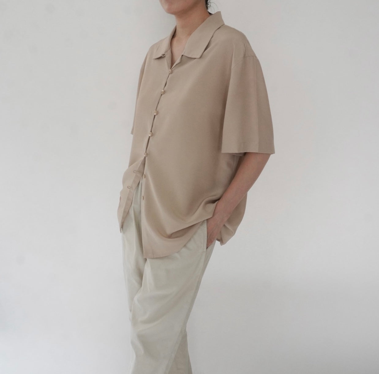90s Button Design Shirt