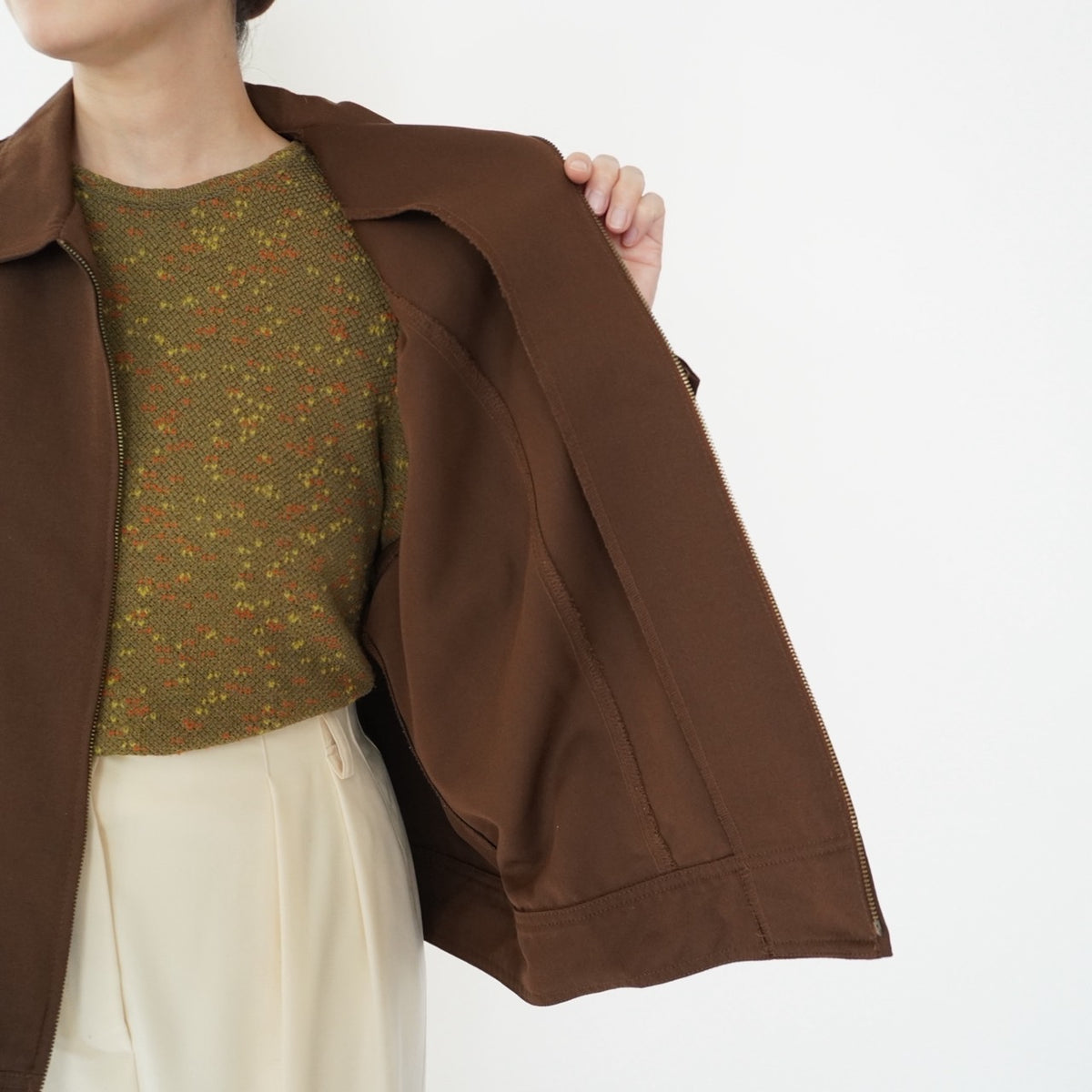 90s Brown Light Jacket