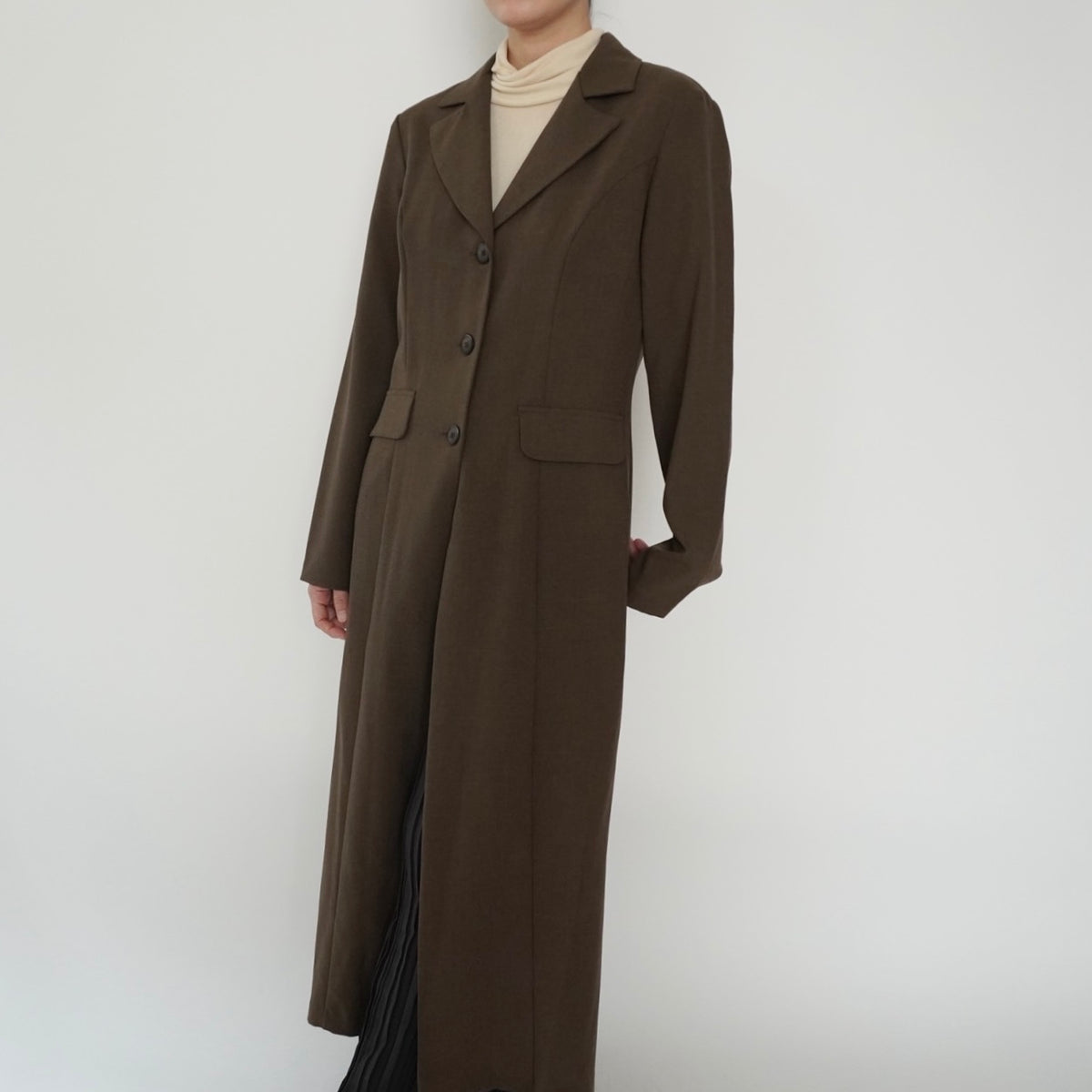 80s Light Long Jacket