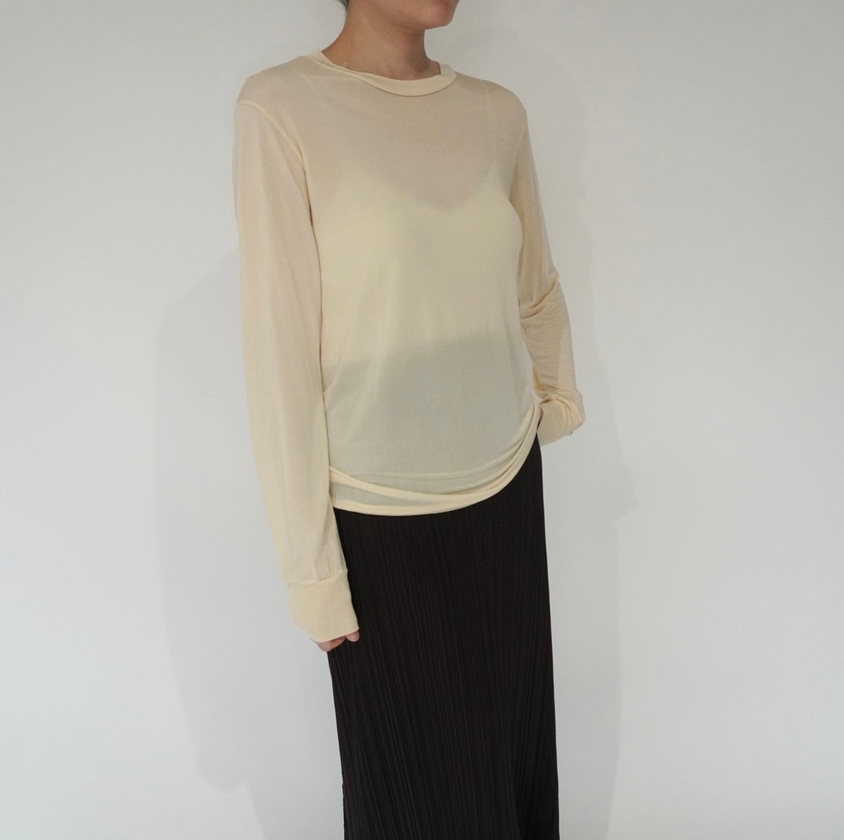 90s Sheer Silk Top