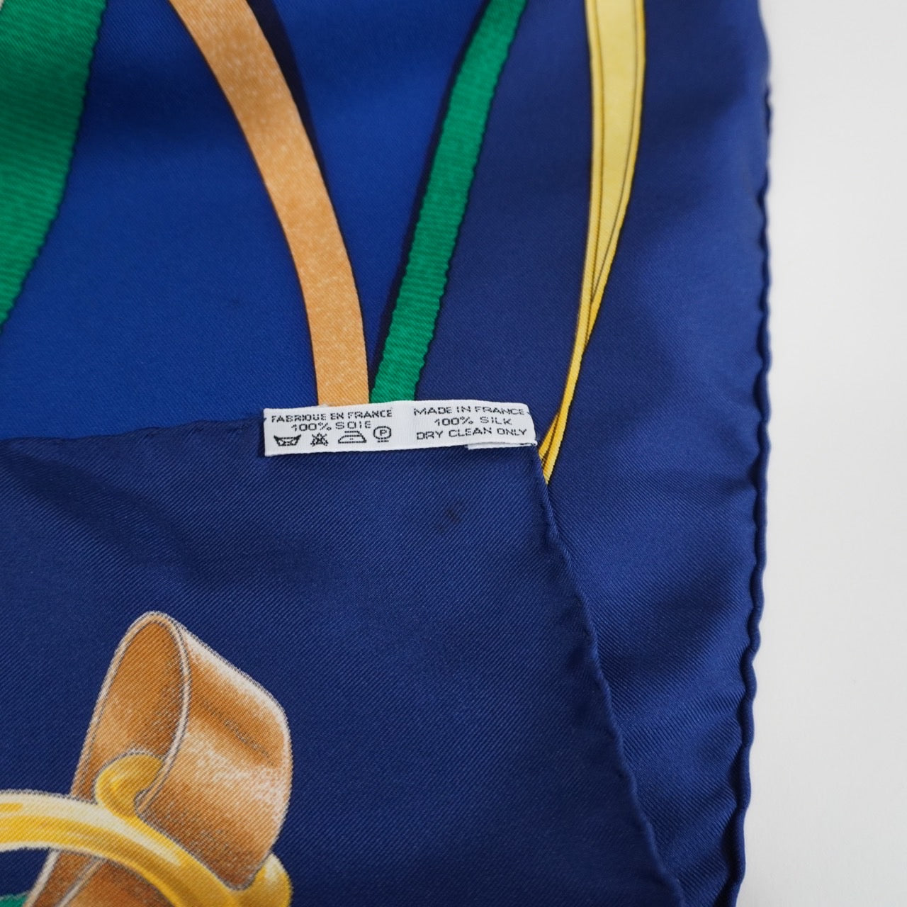 ”Hermes” Silk Scarf Made in France