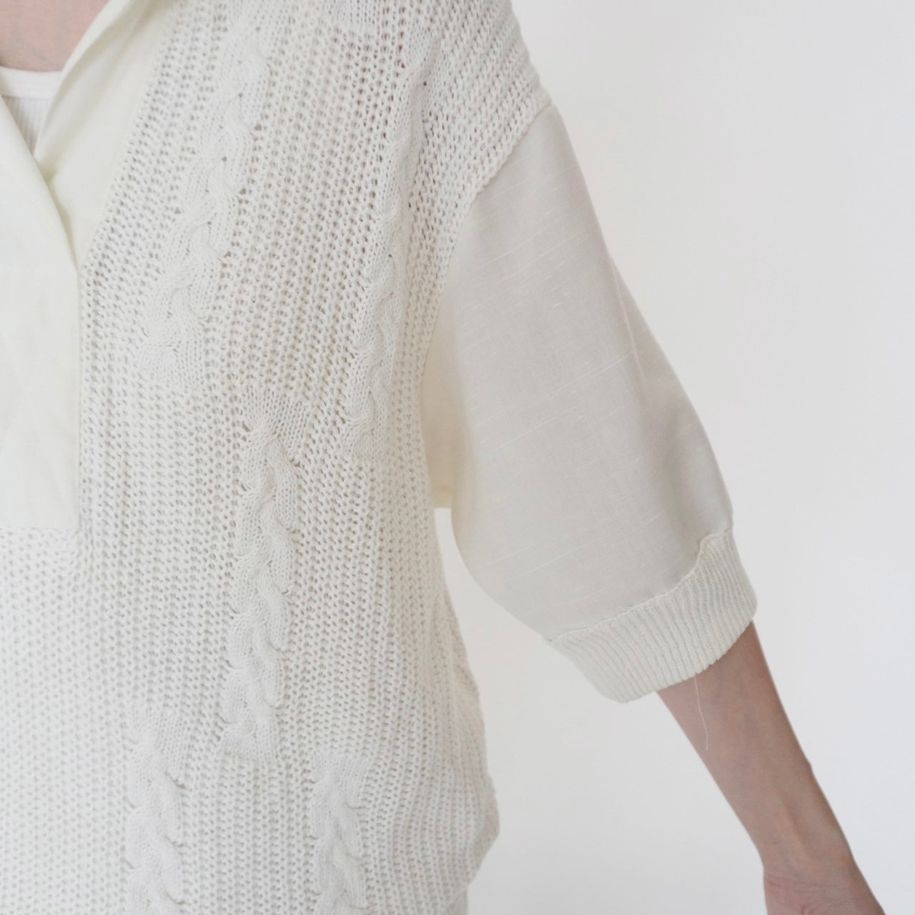 80s Knit Design Top