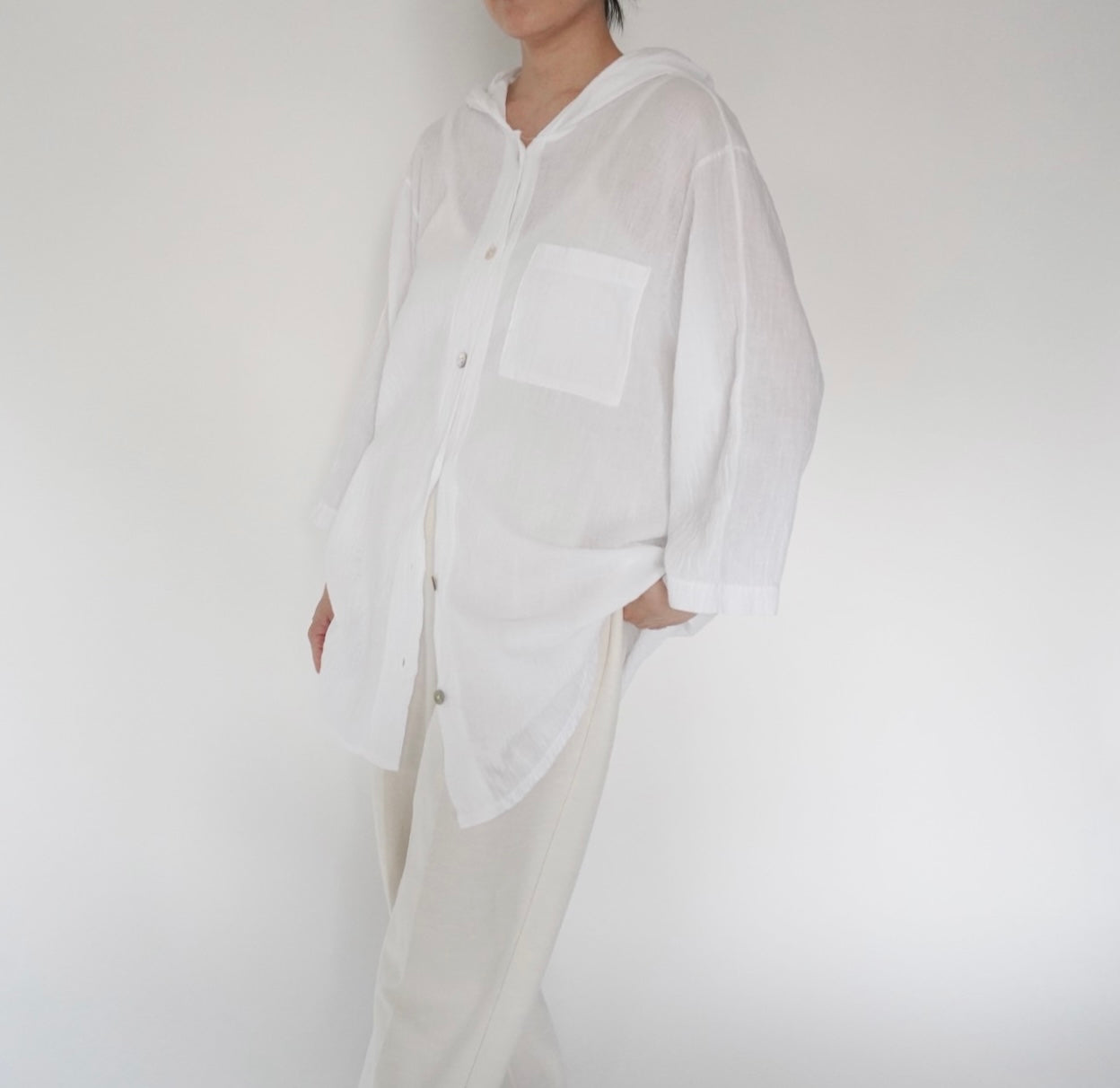 90s Design Cotton Shirt