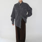 90s Two Tone Cotton Shirt