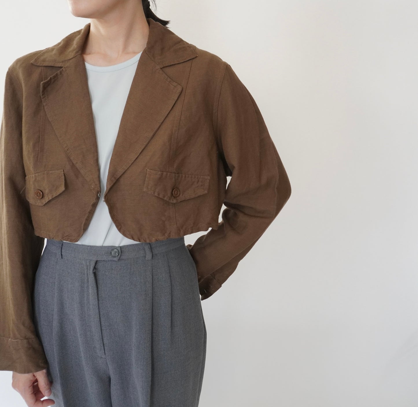 90s Cropped Light Jacket